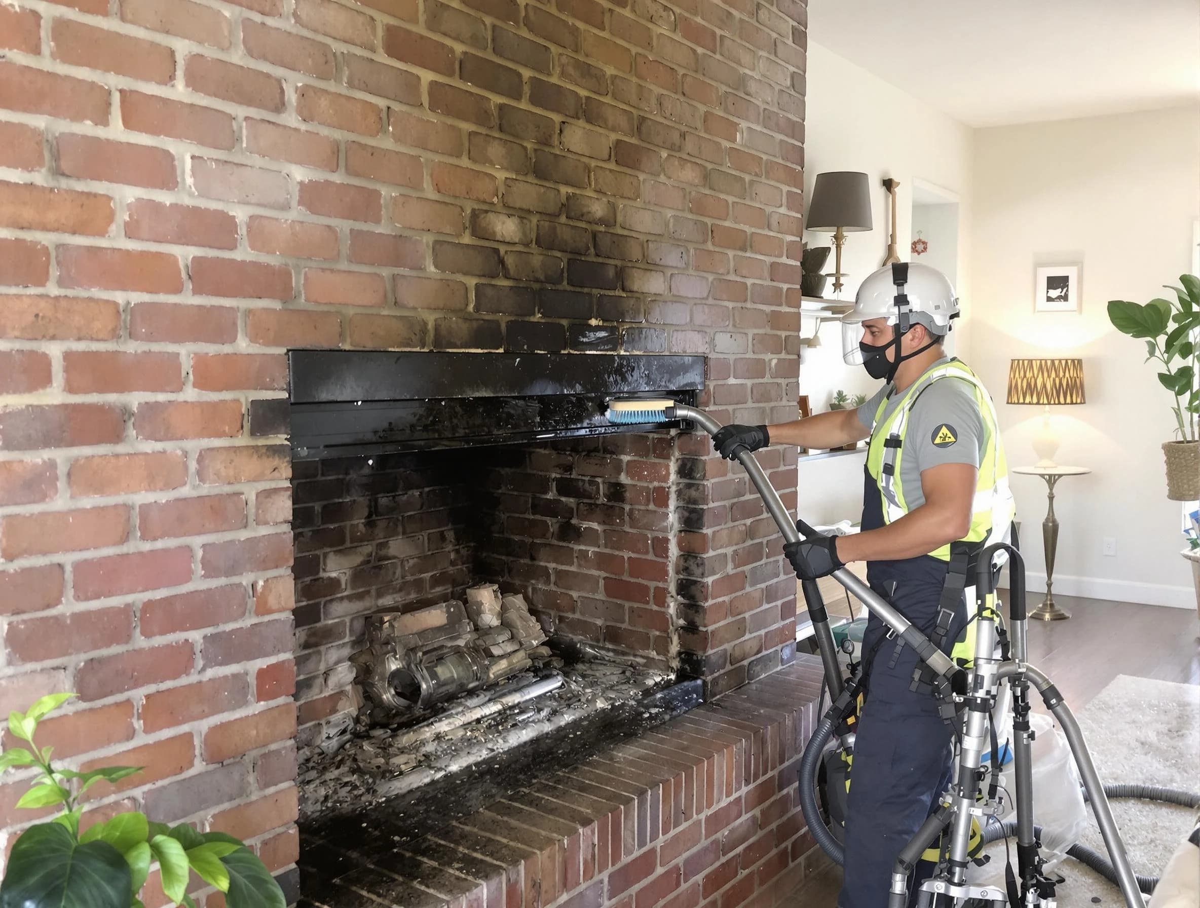 Hempfield Chimney Sweep providing fireplace cleaning services in Hempfield, PA